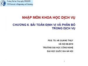 NHP MN KHOA HC DCH V CHNG 6