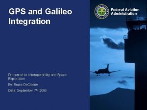 Galileo integration