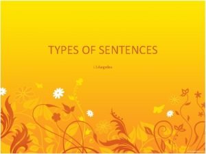 5 example of declarative sentence