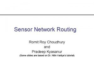 Routing table