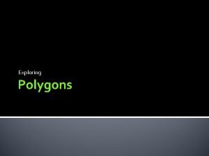 What is a polygon