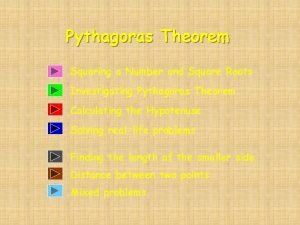 Example of pythagorean theorem in real life