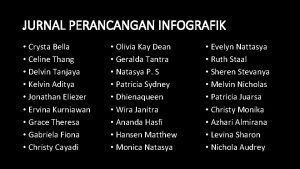 JURNAL PERANCANGAN INFOGRAFIK Crysta Bella Celine Thang Delvin