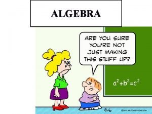 Law of algebra