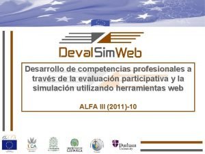 Desarrollo de competencias profesionales a travs de la