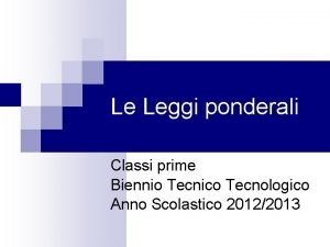 Legge proust