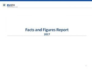 Facts and Figures Report 2017 1 Key Figures