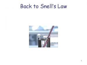 Snell's law