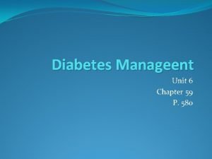 Nursing care plan for diabetes mellitus slideshare