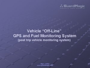 Gps fuel monitoring system