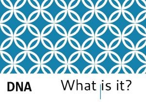 What is dna