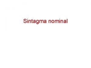 Sintagma