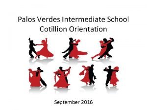 Palos verdes cotillion