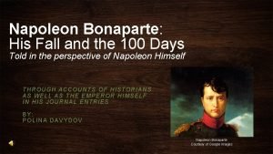 Napoleon 100 days