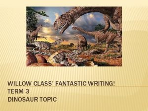 Dinosaur alliteration