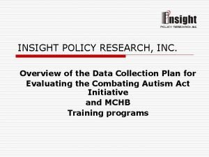 Insight policy research