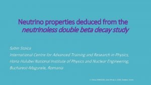 Neutrino properties deduced from the neutrinoless double beta