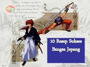 10 Resep Sukses Bangsa Jepang 10 Resep Sukses