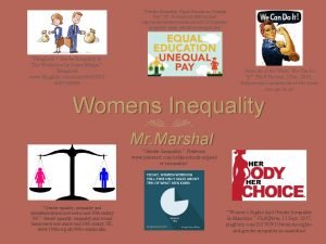 Gender Inequality Equal Education Unequal Pay Its Pronounced