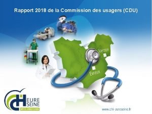 Rapport 2018 de la Commission des usagers CDU