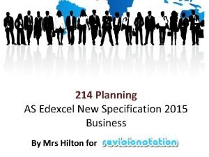 Edexcel business specification