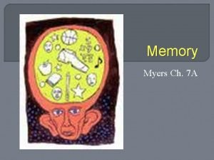 Memory Myers Ch 7 A Three Basic Stages