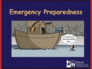 Emergency Preparedness Proposed Emergency Preparedness Rules NFRLMC 19