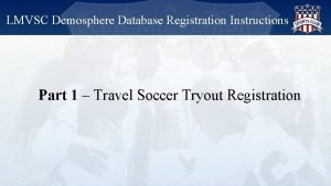 Lmvsc travel soccer