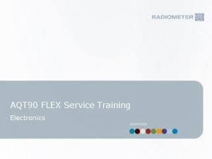AQT 90 FLEX Service Training Electronics 20022021 3