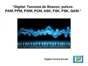 Teorema de shanon Teorema de shanon
