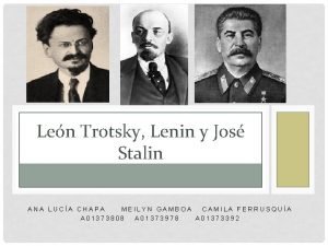 Stalin vs trotsky