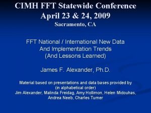 Jim alexander fft