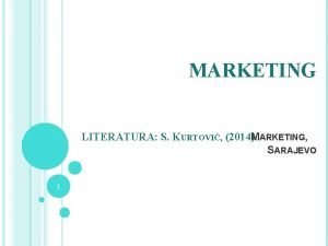 Marketing literatura