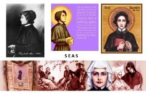 SETON SEAS St Elizabeth Ann Seton 1774 1821