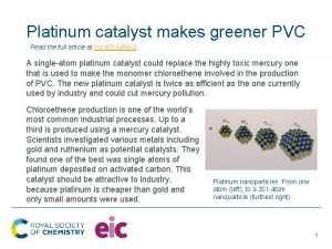 Pvc catalyst