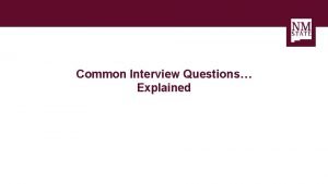 What is your strength interview questions