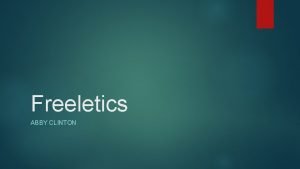 What is freeletics