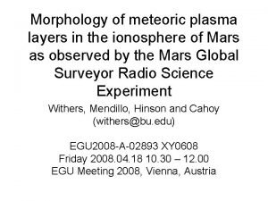 Morphology of meteoric plasma layers in the ionosphere