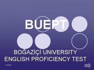 Buept reading