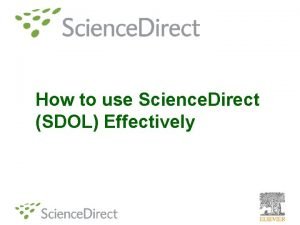 Science direct