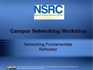Ipv refresher course Ipv refresher course