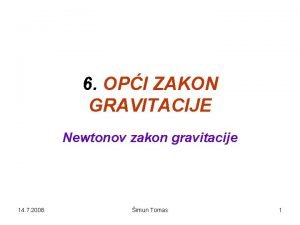 Jakost gravitacijskog polja