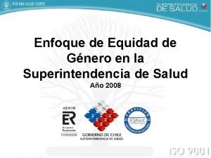 Que es el enfoque de genero