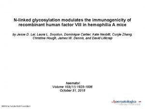 Immunogenicity