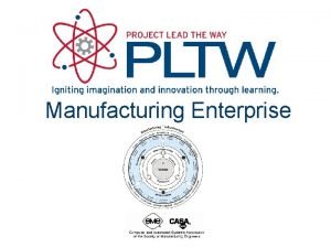 Manufacturing Enterprise Manufacturing Enterprise This presentation discusses Manufacturing Manufacturing Enterprise Manufacturing Enterprise This presentation discusses Manufacturing
