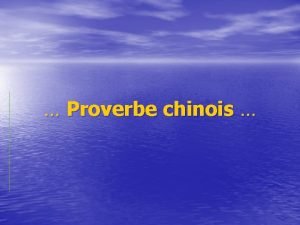 Proverbe chinois Un homme perdu dans la fort