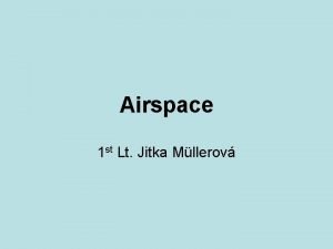 Airspace classes