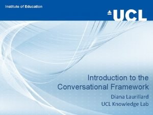 Laurillard conversational framework