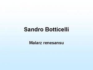 Botticelli wenus i mars