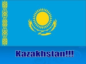 Kazakhstan is a big country Its total area